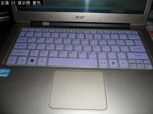 Новая силиконовая клавиатура кожи Защитная пленка для acer Aspire S3 S5 V5-171 V5-121 V5-131 A0756 A0725 Aspire one 725 756