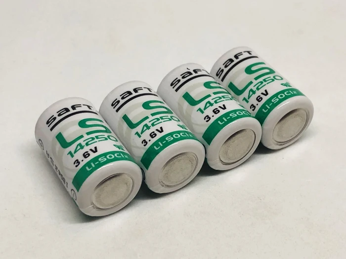 Оптовая продажа 100 шт./лот новинка оригинал SAFT LS14250 14250 AA 3 6 В 900 мАч Тионилхлорид