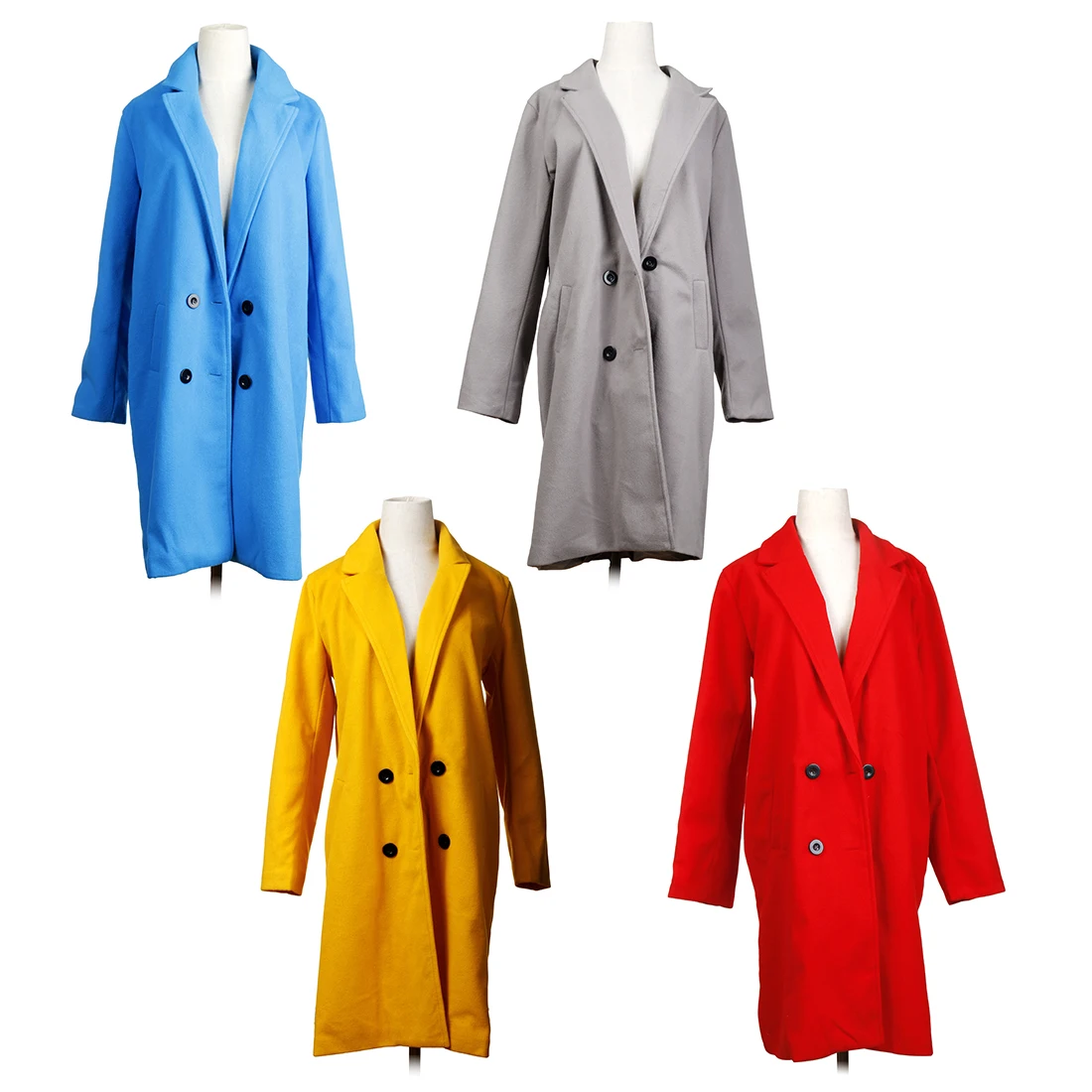 Женское осенне-зимнее шерстяное пальто с длинным рукавом, пальто свободного размера плюс, отложной воротник, оверсайз-Блейзер, верхняя одежда, Элегантная куртка