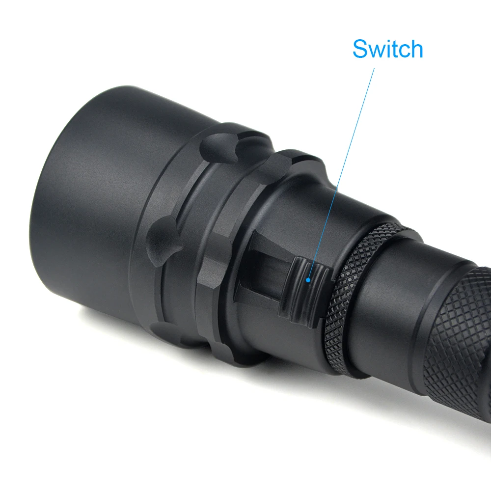 Профессиональный IP68 Водонепроницаемый светодиодный фонарик для дайвинга 3 * XM L L2