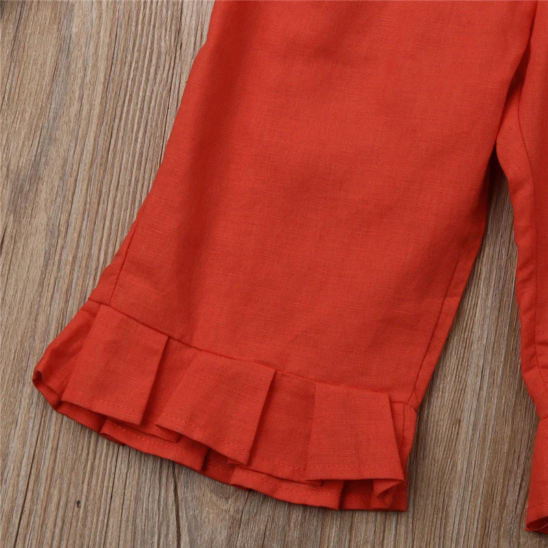 Летняя одежда для малышей комплекты одежды из 2 предметов маленьких девочек