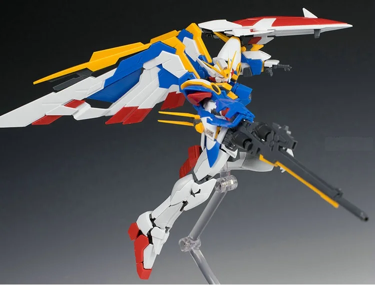 Japaness Bandai Gundam Модель RG 1/144 крыло ноль Гундам EW Justice Freedom 00 Destiny Armor Unchained мобильный костюм детские игрушки