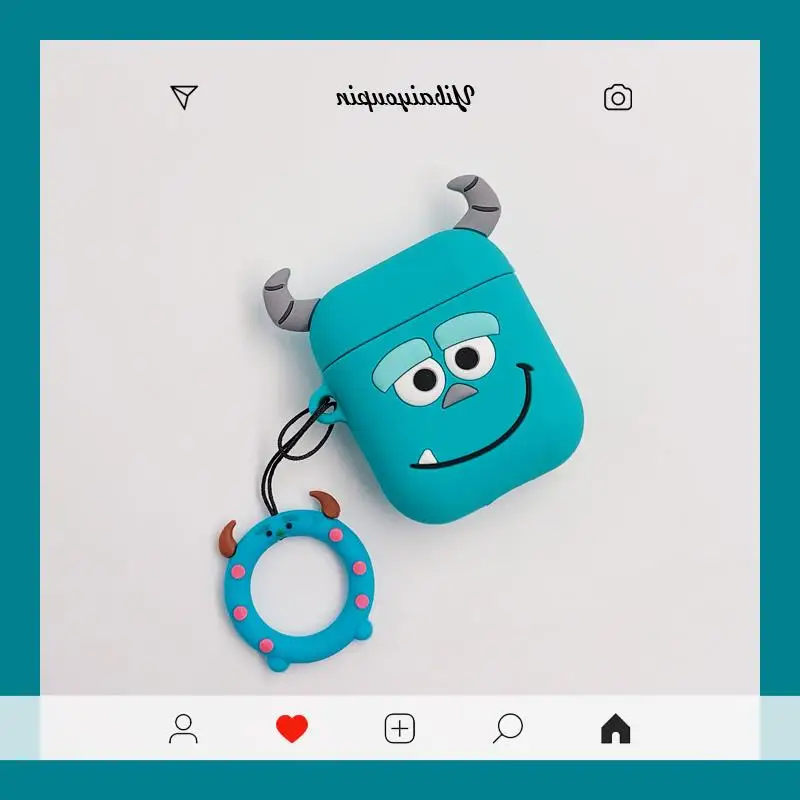 Для AirPods чехол милый 3D мультфильм наушники Kawaii чехол для Airpods 2/i10/i11/i12 TWS мягкая защитная крышка с кольцом на палец