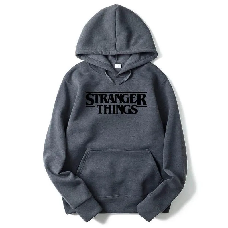 Толстовка с капюшоном Stranger Things 2 мужская толстовка Женская большой размер Осень