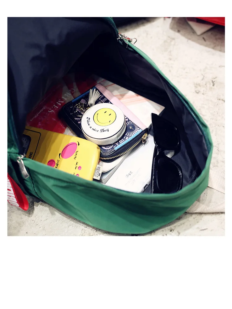 Японский Харадзюку сплошной цвет ulzzang backbag дикая кисть уличная Студенческая сумка стример женский рюкзак