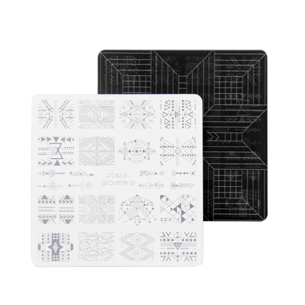 CICI & SISI штамп штамповка изображения пластина конад печать ногтей шаблон DIY для