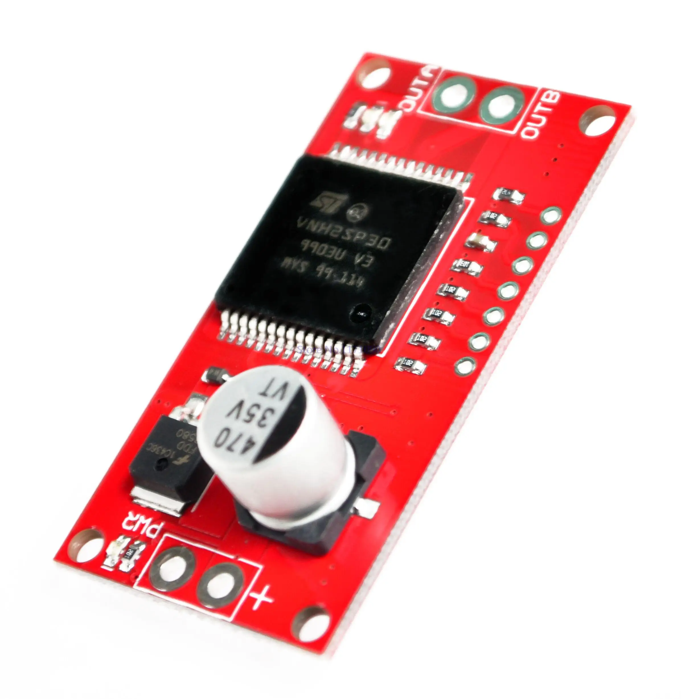 30A Mini VNH2SP30 шаговый двигатель Монстр мото щит модуль для Arduino|module cabinet|module peltiermodulation