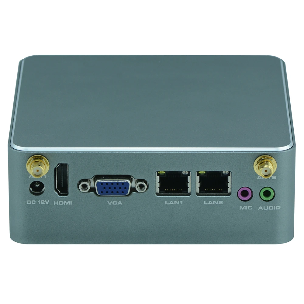 Причастником N2 Intel мини ПК безвентиляторный с двойной Lan двойной HDMI межядерный i5 4200u