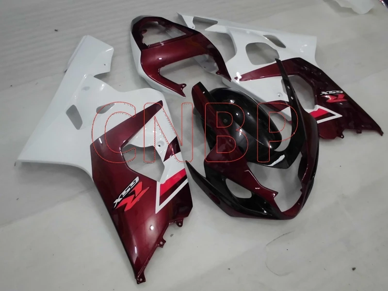 Abs Fairing GSXR600 2004 - 2005 K4 Pearl Red White GSX-R600 04 Motorcycle GSXR750 no paint | Автомобили и мотоциклы