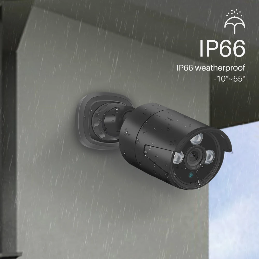 Besder уличная ip-камера 1080p Full HD IP67 металлический чехол, водонепроницаемая домашняя камера безопасности ONVIF 25m ночного видения P2P XMEye
