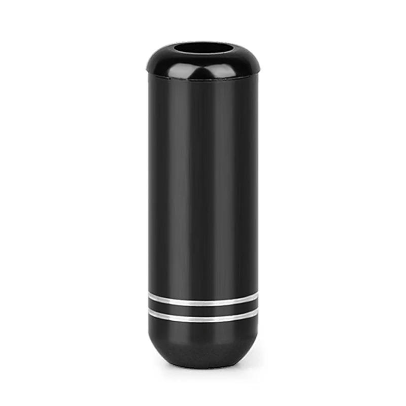 black QYFANG 4,0 ММ Наушники разветвитель HiFi наушники из алюминиевого сплава аудио разъем стерео кабель AUX адаптер для сращивания металлический провод разъем - Цвет: black