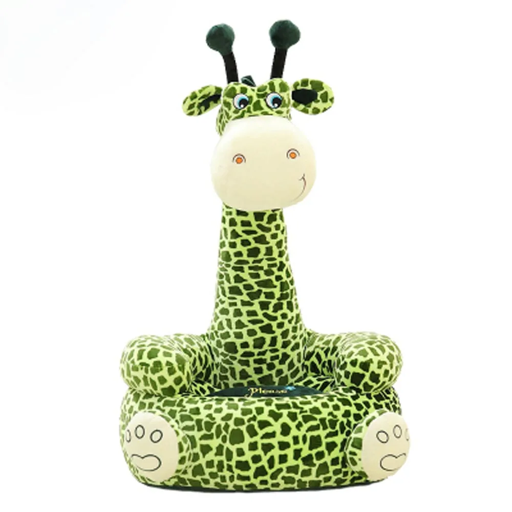 

Baby Seat Beanbag Sofa Cute Kawaii Cute Giraffe Children Sofa for Kids Sleeping Bed Baby Nest Puff Chair Bean Bag Plush Toys