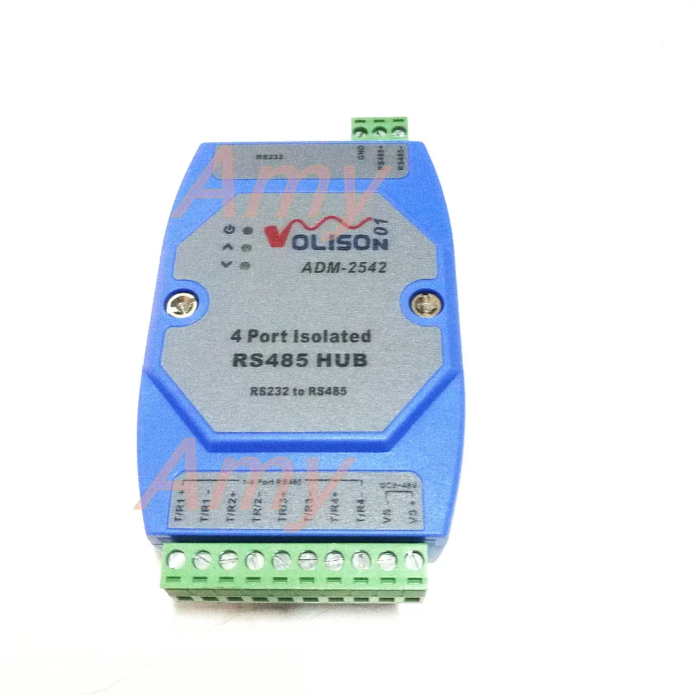 ADM 2542 четырехсторонняя изоляция 485 концентратор 4 порта дистрибьютор RS485 1 точка