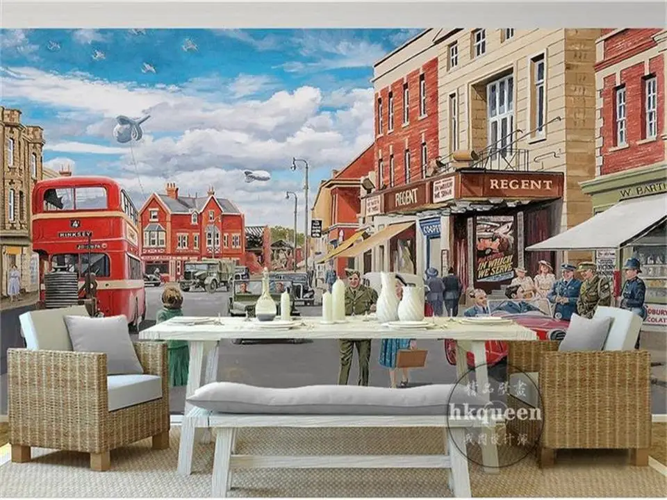 Фотообои на заказ нетканые настенные 3D обои для гостиной телевизора дивана