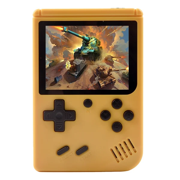 yellow Coolbaby RS-6 Ретро портативная мини портативная игровая консоль 8 бит 3,0 дюймов цветной ЖК-дисплей Детский Цветной игровой плеер Встроенные игры 168 - Цвет: yellow