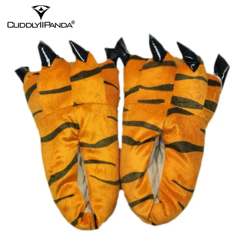 CuddlyIIPanda/Лидер продаж Брендовые тапочки с забавными животными Милые когтями