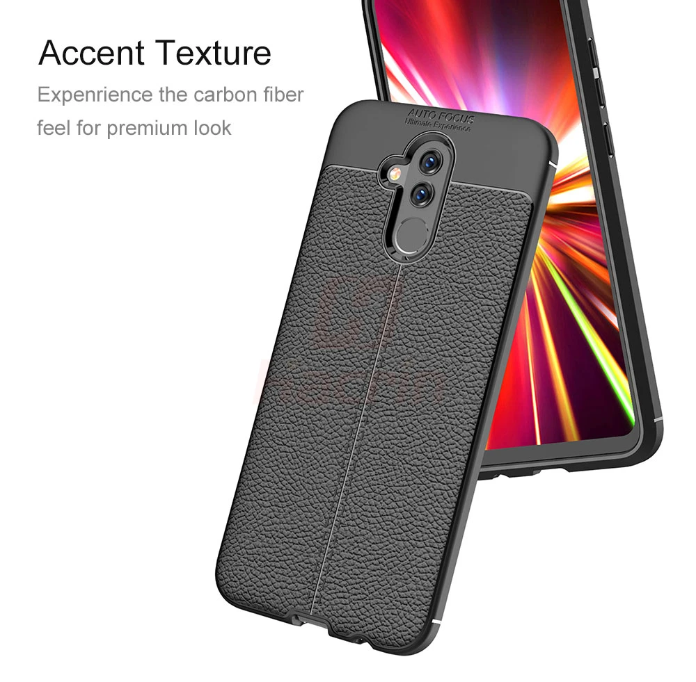 Чехол для Huawei Mate 20 Lite Pro мягкий силиконовый чехол из ТПУ с текстурой Mate20 |