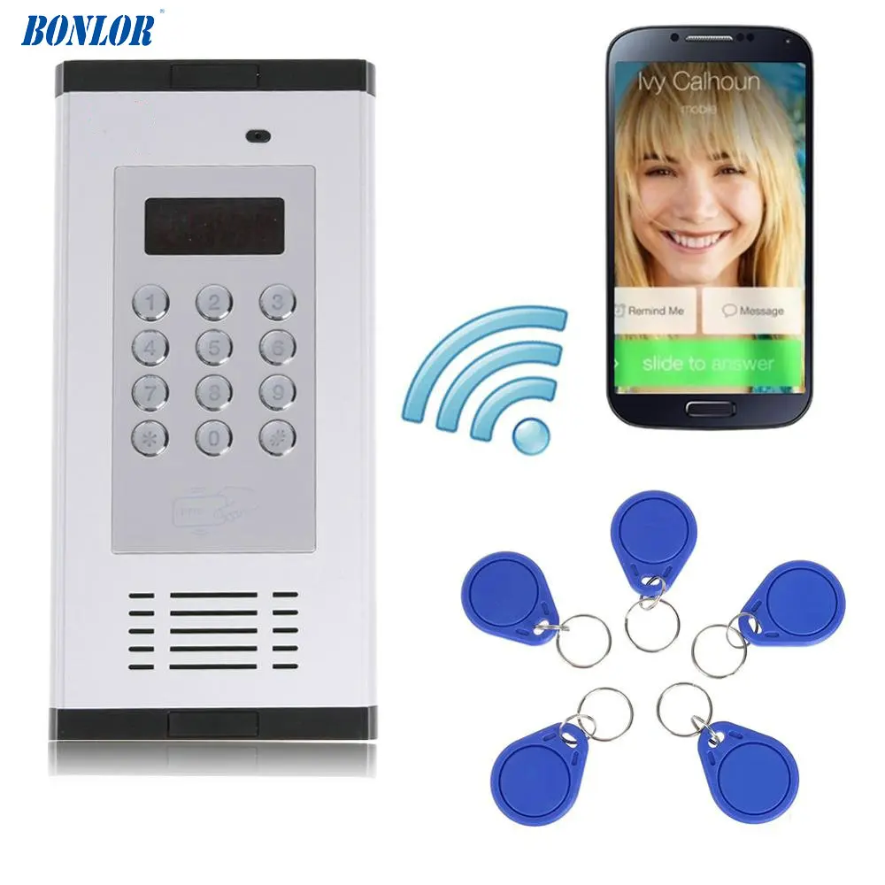 

3G GSM Apartment Intercom Access Control System Support to Open Door by Phone Call RFID SMS Command Remote Control Gate Opener