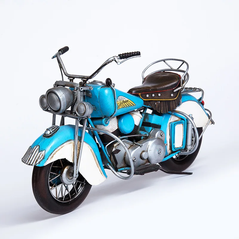 American country retro 53 years Indian motorcycle model Bar Cafe studio clothing shop window display of children room decoration | Дом и сад