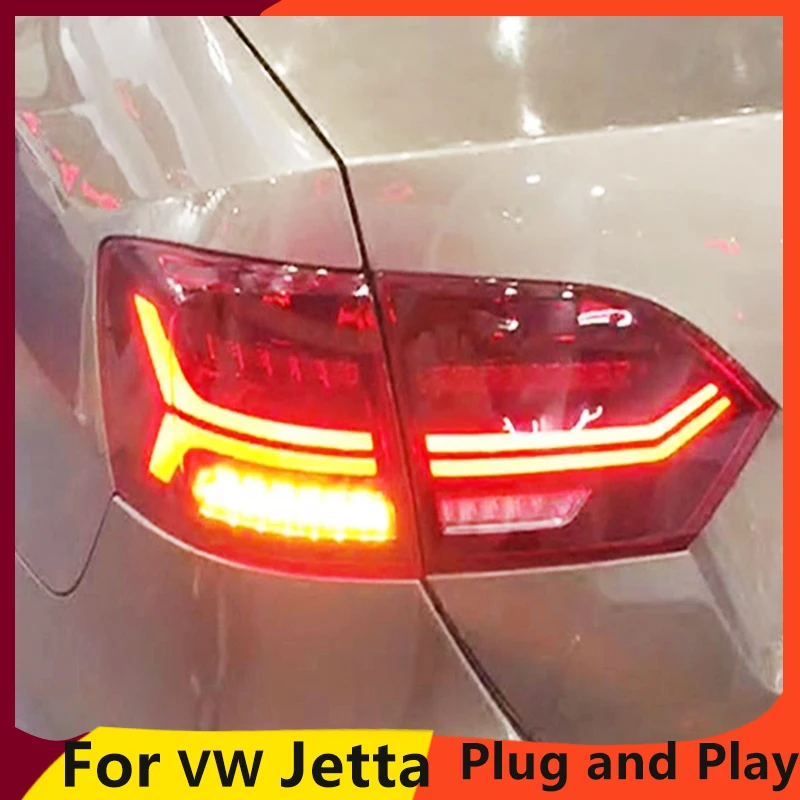 KOWELL Тюнинг автомобилей для vw jetta светодиодный задние фонари GLI MK6 парковка НС
