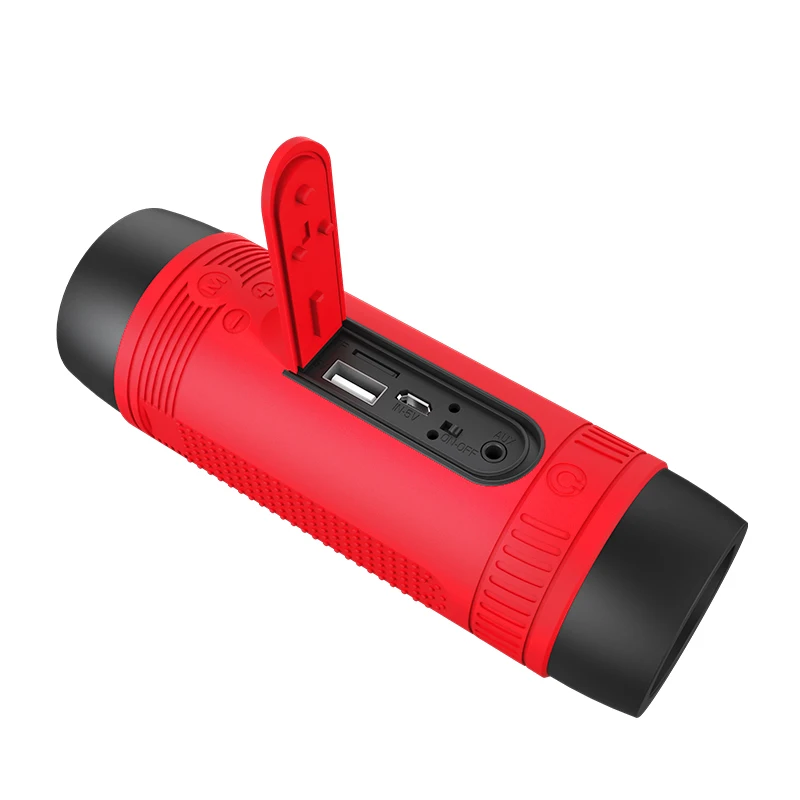 Zealot S1 Bluetooth Динамик Открытый Портативный Велосипедный Динамик Водонепроницаемый Беспроводной Динамик Поддержка TF карта+ Фонарик+ Велосипедное Крепление
