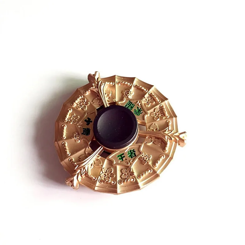 Черного и золотого цвета Джо металлический фиджет Спиннер цинковый сплав