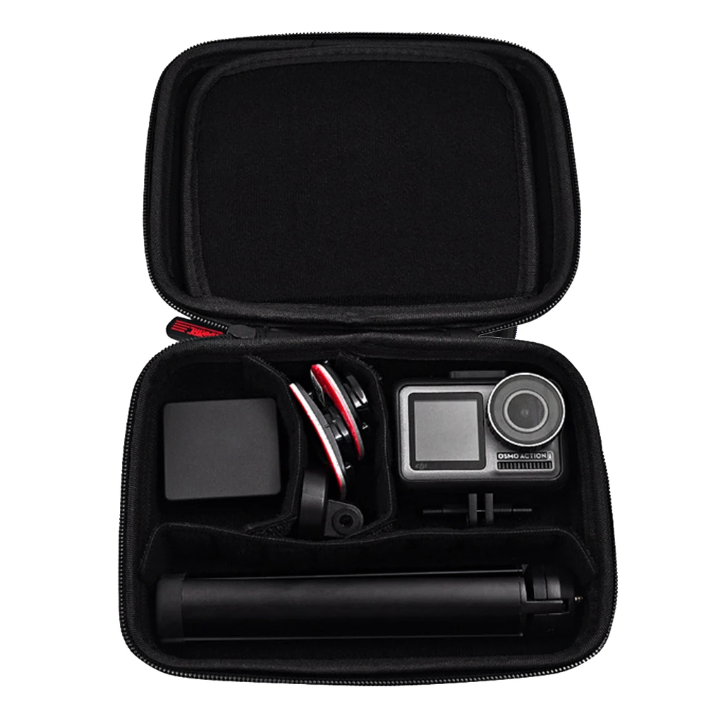 Камера коробка для хранения для DJI OSMO Карманный экшн аксессуары для переноски из искусственной кожи на молнии водонепроницаемый износостойкий жесткий чехол