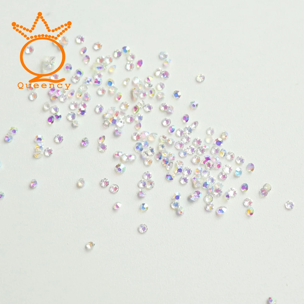 1440PCS 1.8mm AAA Quality Mini Nail Zircon Crystal Rhinestone With AB Colors Art Small size For nail decoration|nail art rhinestones|nail