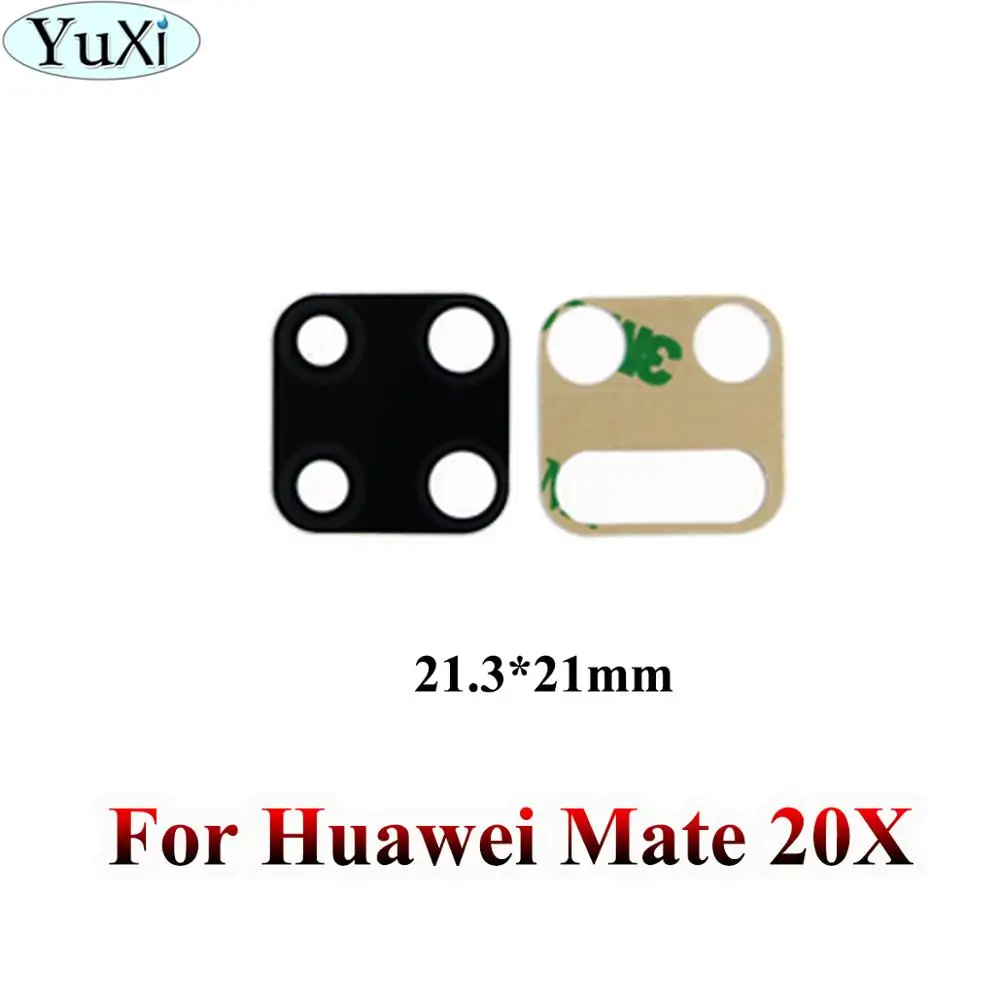 Объектив для задней камеры YuXi Huawei Mate 10 20 Pro 7 8 S 20X Enjoy 5 5S 9plus Nova 3 3i стеклянный