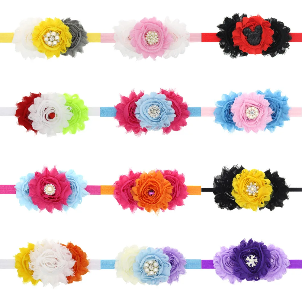 1 Piece MAYA STEPAN Flower Hair Head Bands Accessories New Baby Children Newborn Girls Rope Headband Headwear Headwrap | Детская одежда