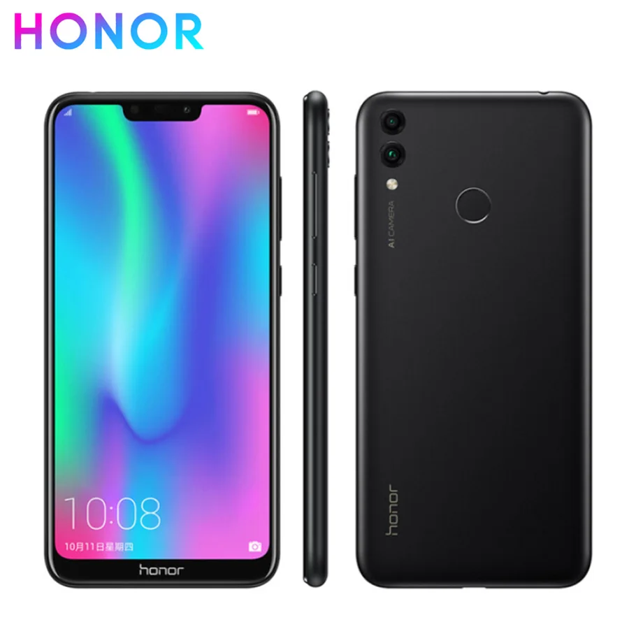 Оригинальный honor 8c мобильный телефон 6 26 &quot4 Гб ОЗУ 32 ПЗУ Snapdragon 832 Android 8 1 13.0MP + 2.0MP