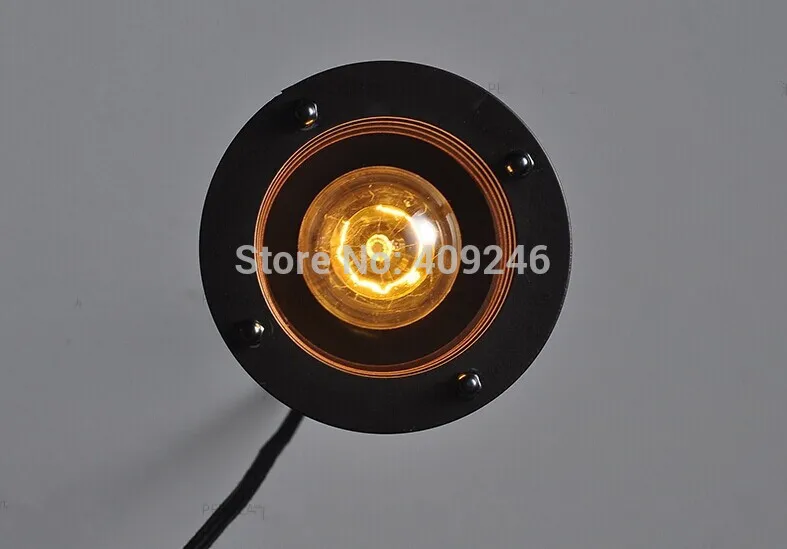 Винтажная большая люстра RH в стиле лофт 360 Вт черная/ржавчина с 6 подвесными