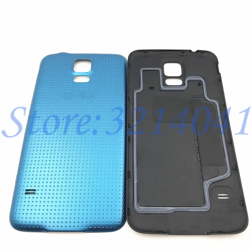 10 шт./лот Торговая цена задняя крышка аккумулятора 5 1 дюйма для Samsung Galaxy S5 i9600 G900 G900F