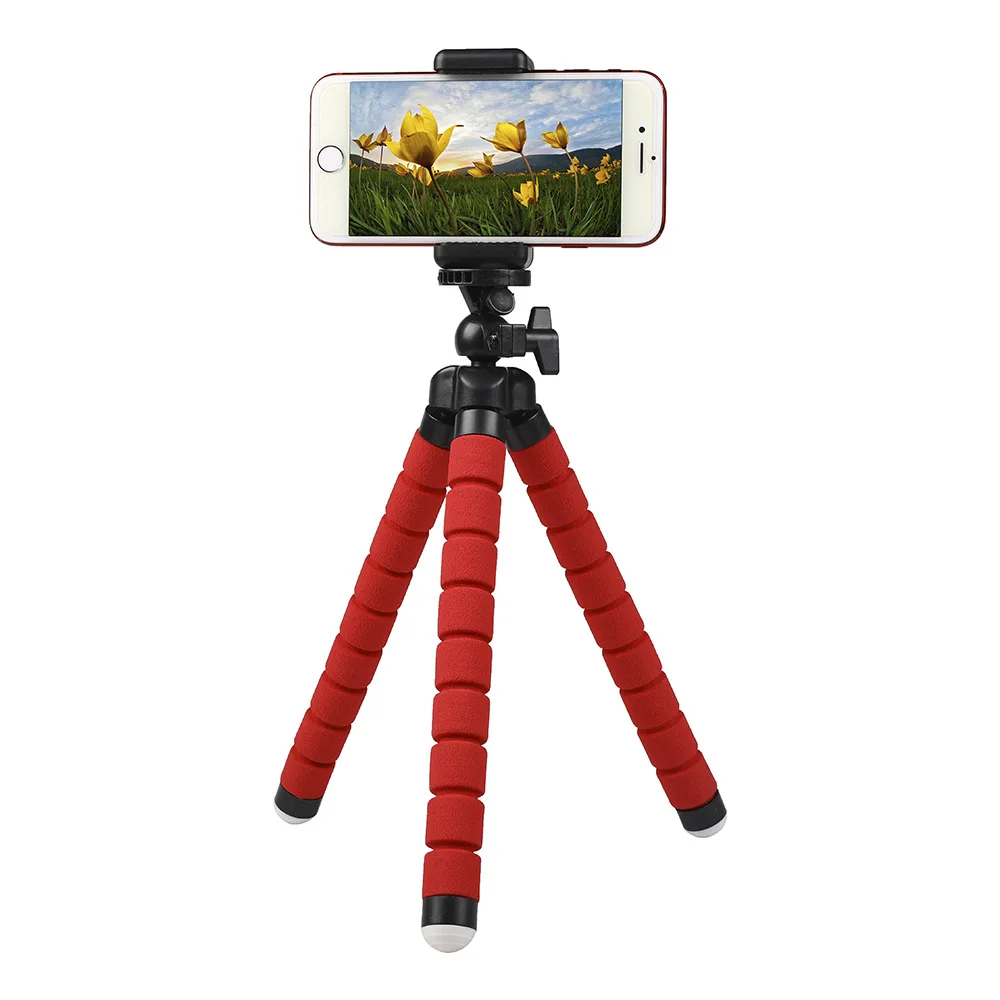 JKING Гибкая Губка Осьминог Мини штатив с Bluetooth пульт дистанционного спуска затвора