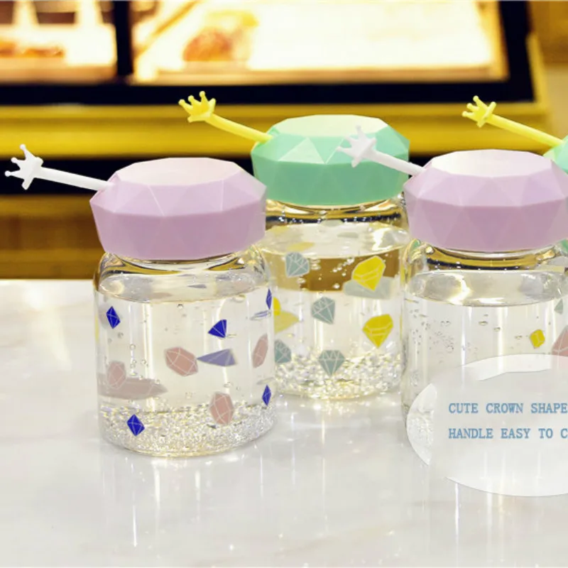 Стеклянная бутылка My Bpa Free, кристальная бутылка для воды+ спортивный шейкер, бутылка для воды для заварки фруктов, детский напиток