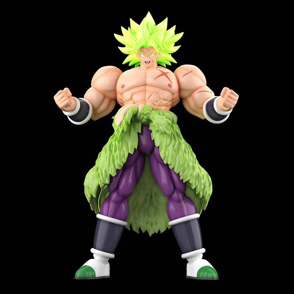 Broly Tronzo оригинальная Bandai сборная фигурка Dragon Ball Super Broly полная мощность Broli ПВХ фигурка Строительная модель фигурки - Цвет: Broly