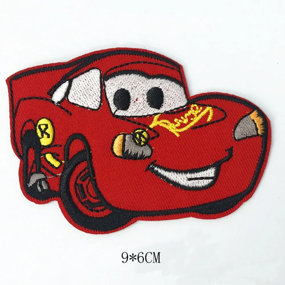 4 шт./лот смешанные автомобильные нашивки для одежды утюгом Пришивные вышитые