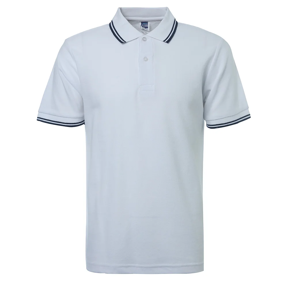 Бренд рубашки поло Для мужчин Повседневное с короткими рукавами Camisa Masculina Homme