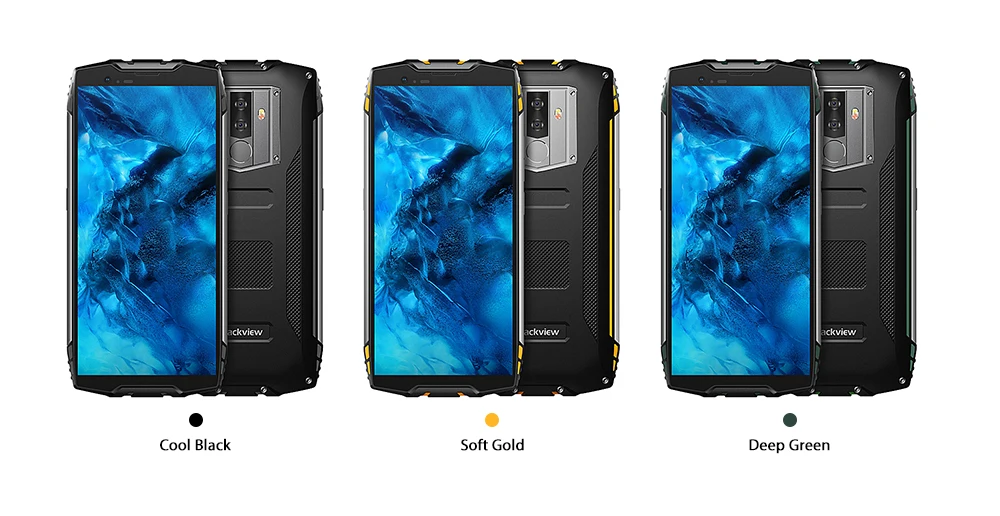 Смартфон Blackview BV6800 Pro IP68 IP69K Face ID 5," FHD 4 Гб+ 64 Гб 16,0 Мп мобильный телефон Восьмиядерный Android 8,0 NFC 4G мобильный телефон