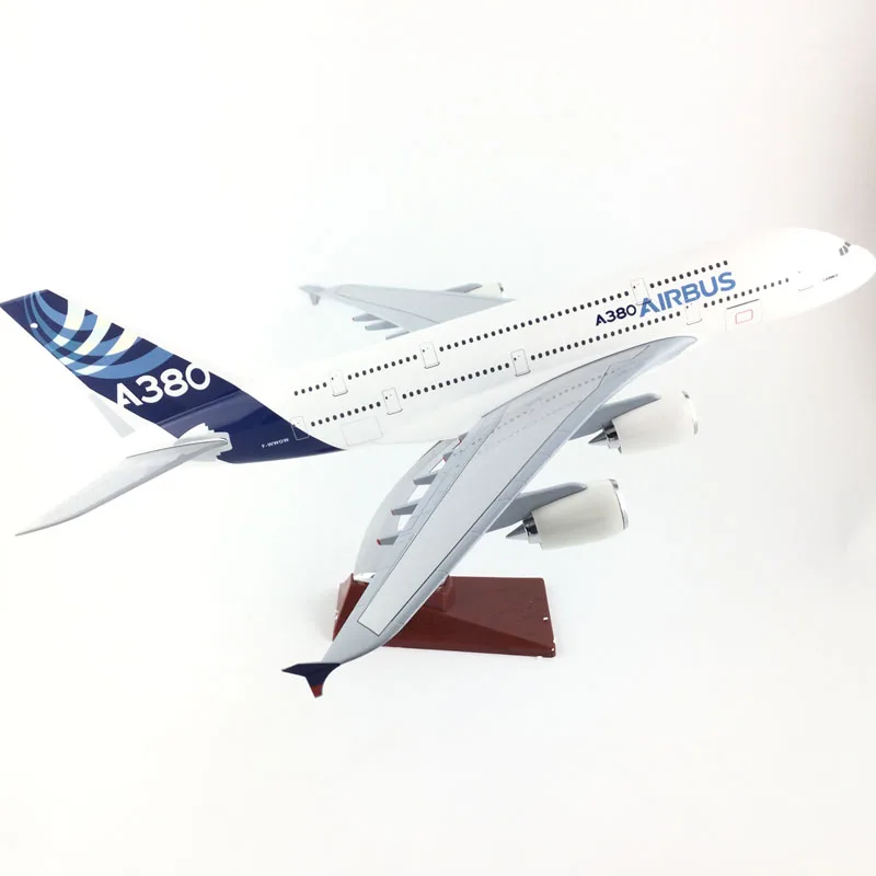 Аэробус пассажирские 45 47 см A380 авиакомпаний модель самолета игрушки для детей