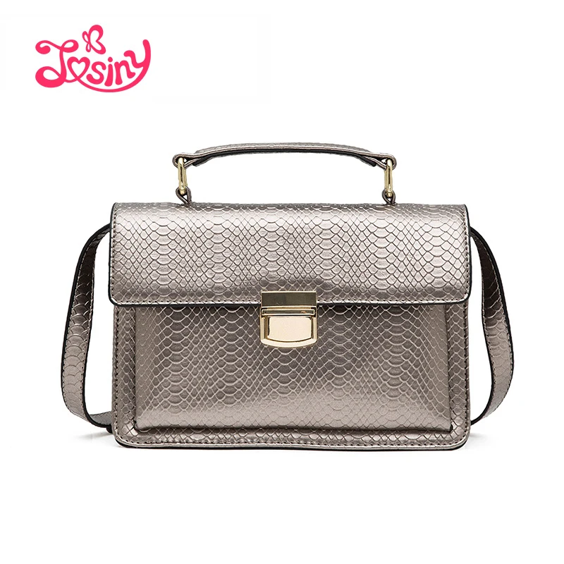 JOSINY 2016 Мешочек Замок Пряжки Женщин Сумки Картины Крокодила Вен Crossbody