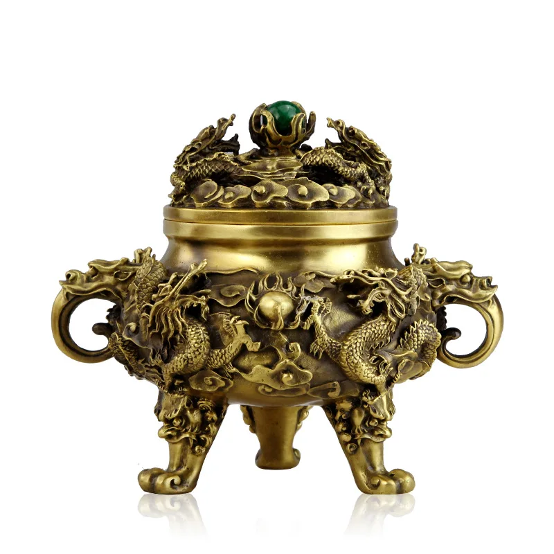 Буддийская декоративная горелка для благовоний из чистой меди| |