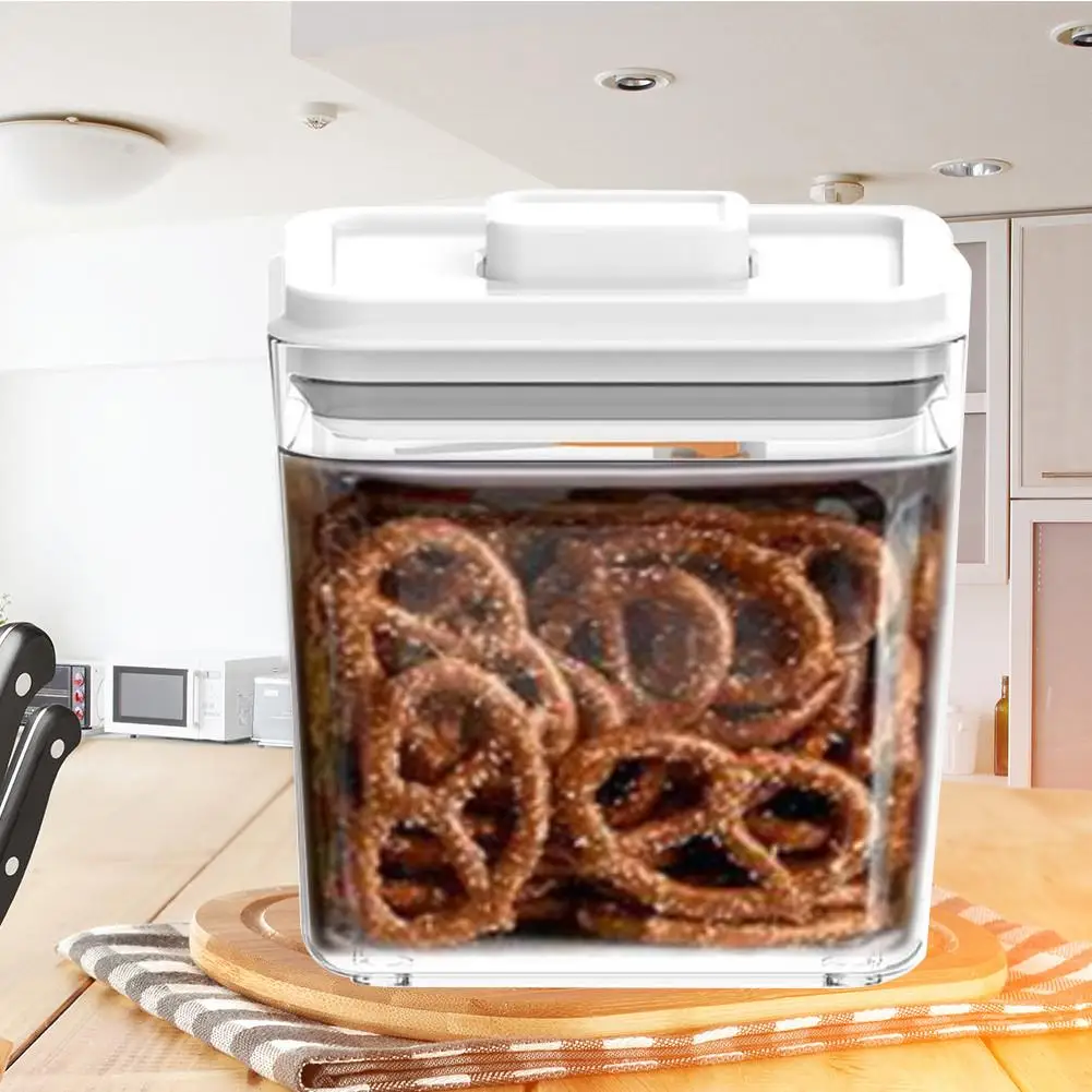 Контейнер для хранения еды пластиковый прозрачный контейнер герметичный горшок