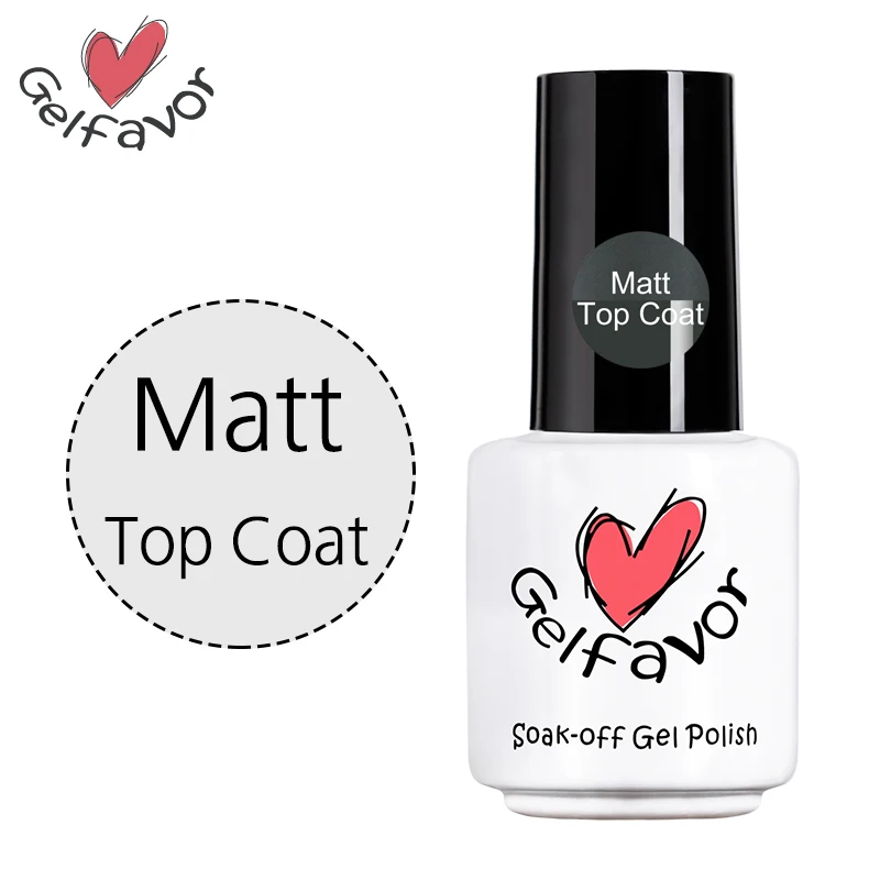 Matt Top Гель-основа для укрепления ногтей Гель-основа лак для ногтей 7 мл Гибридный праймер основа и верхнее покрытие лак для ногтей Полупостоянный - Цвет: Matt Top