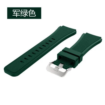 Dark green band SIKAI чехол для часов Huami Amazfit Stratos 2 Аксессуары для часов чехол для ПК Huami AMAZFIT Stratos Pace 2 защитный чехол - Цвет: Dark green band