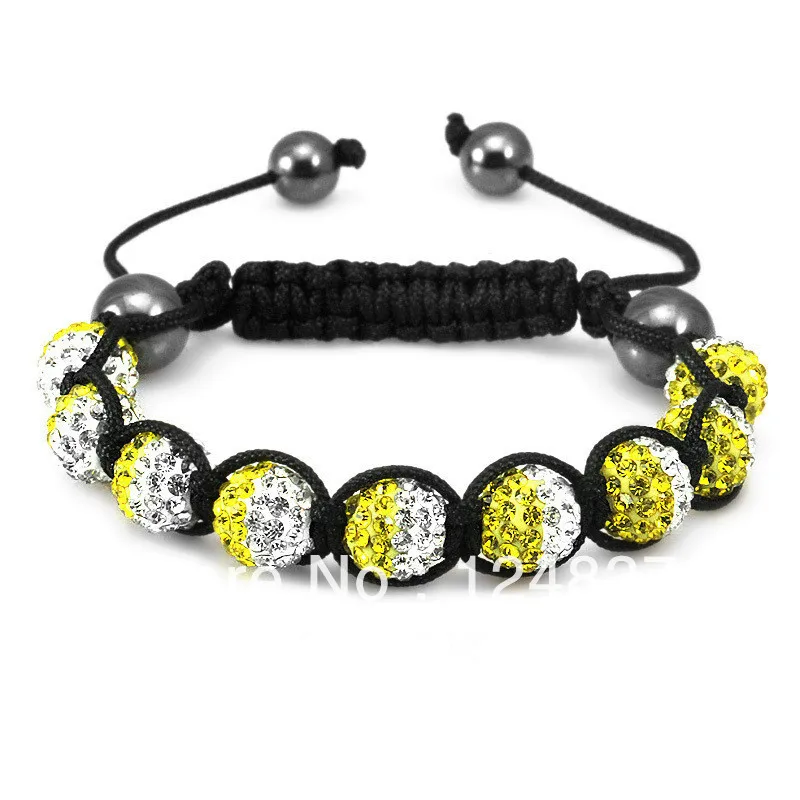 celebrity crystal rhinestone bracelet luxury shamballa beaded bracelets jewellery 2013 fashion jewelry charm christmas gift | Украшения и