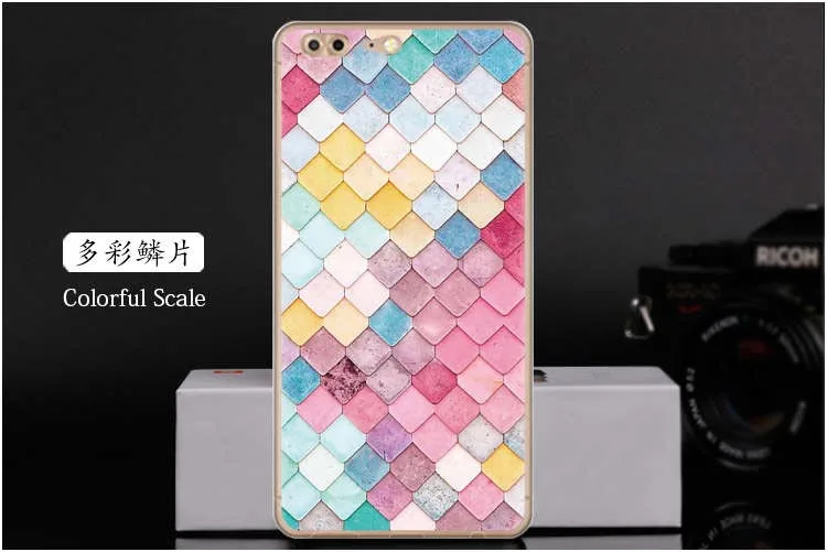 for Leagoo T5 case Slim Cover soft tpu cartoon silicon cover patterned phone back |