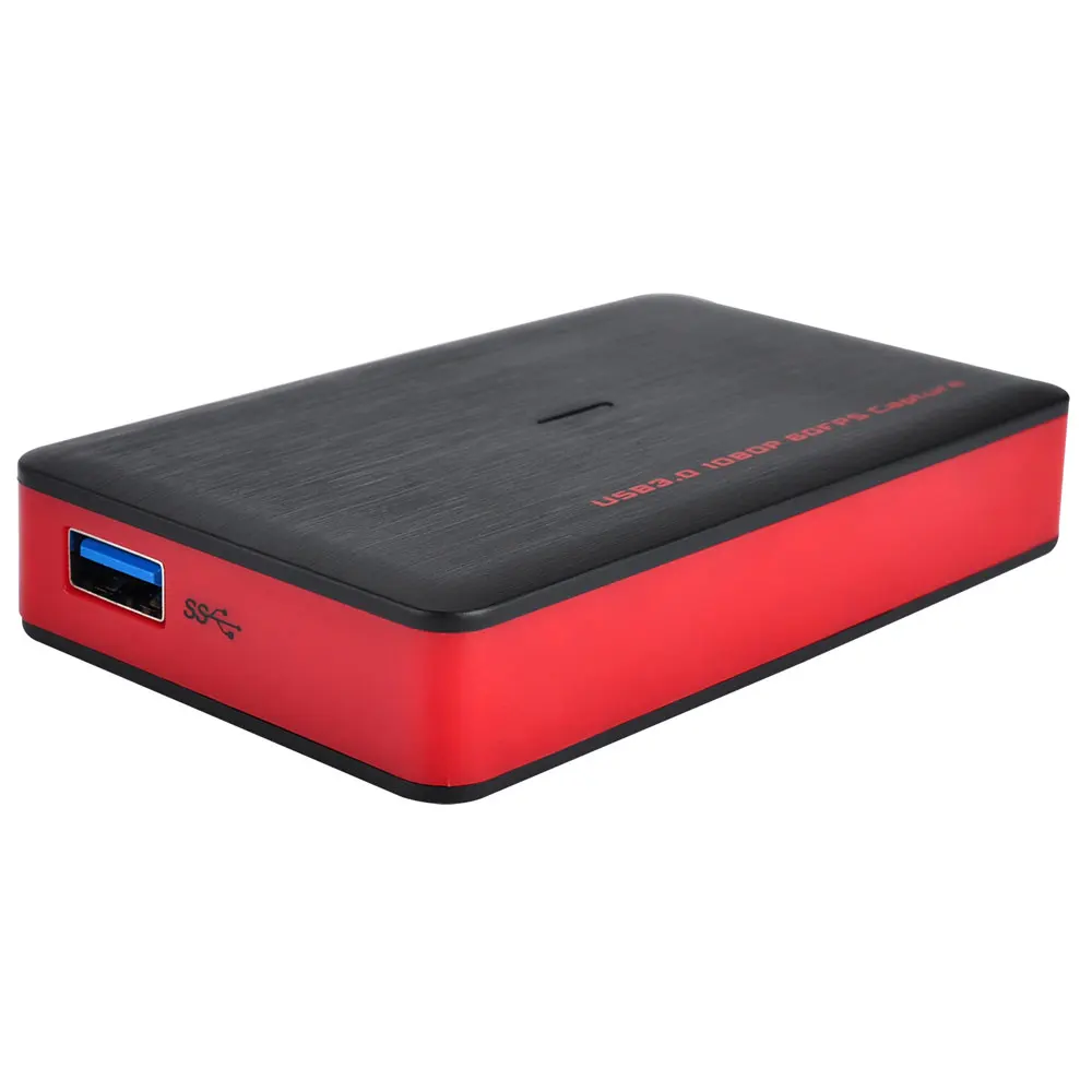 HD видео аудио рекордер USB 3 0 игра Захват Plug and Play вход выход для XBOX One PS4 Windows Linux MACb