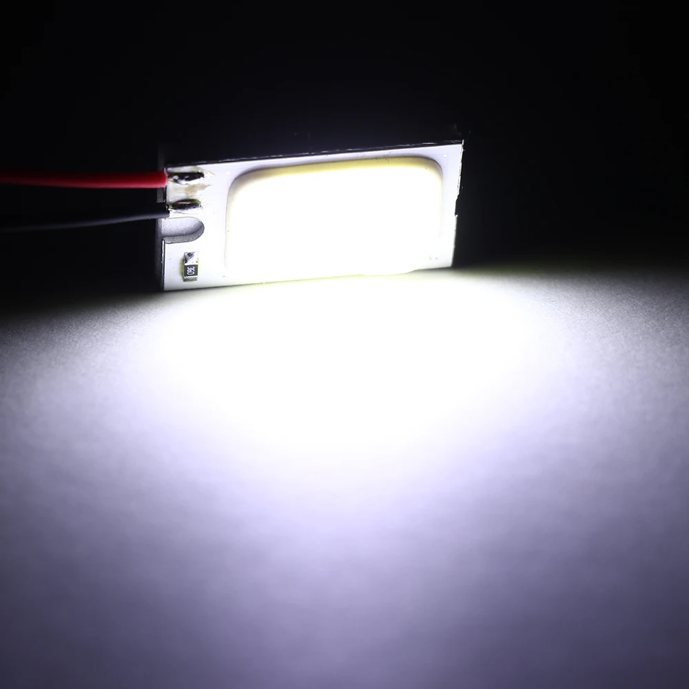 Новинка автомобильная светодиодная лампа 18 SMD COB купольсветильник для чтения