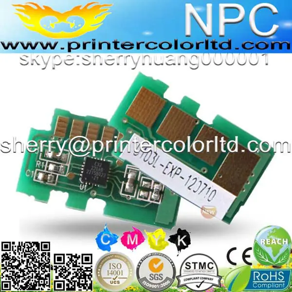 Совместимость Samsung ML-1665 SCX-3200 SCX-3205 3207 3217 фишек сброса MLD104 ес Ml-D104S Mlt 104 принтер Laserjet